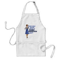 Zombie Infestation Plan Apron