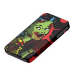 Zombie iPhone 4 Case Zombie Pin-Up Girl
