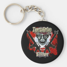 Zombie Killer 4 Key Chains
