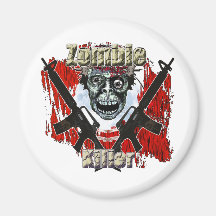 Zombie Killer 4 Magnet