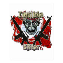 Zombie Killer 4 Post Card