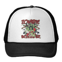 Zombie Killer Trucker Hats