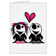 ZOMBIE LOVE CARD