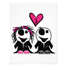 ZOMBIE LOVE CUSTOM INVITE