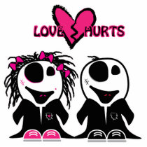 ZOMBIE LOVE HURTS PHOTO SCULPTURE