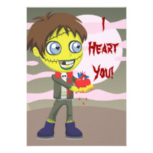 Zombie Love Invites
