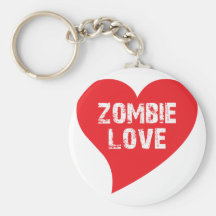 Zombie Love Key Chains