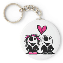 ZOMBIE LOVE KEYCHAINS