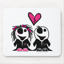 ZOMBIE LOVE MOUSE MAT