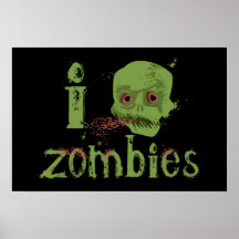 Zombie Love Print