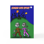 Zombie Love Story Card