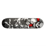 Zombie Moon & Skull Skateboard