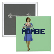 Zombie Mum Buttons