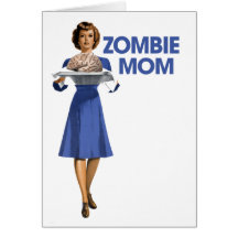 Zombie Mum Greeting Card