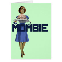 Zombie Mum Greeting Card