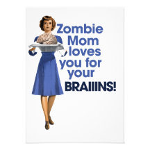 Zombie Mum Invites