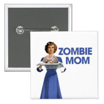 Zombie Mum Pins