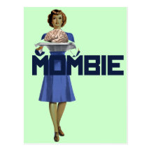 Zombie Mum Postcard