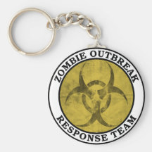 Zombie Outbreak Response Team (Biohazard) Key Chain