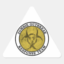 Zombie Outbreak Response Team (Biohazard) Sticker