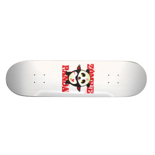 Zombie Panda Skateboard