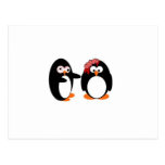 Zombie Penguin Card Postcards