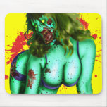 Zombie Pin-up Mousepad
