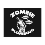 Zombie Plumbing postcards