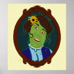 Zombie Portrait Poster / Print
