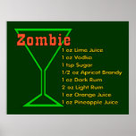 Zombie posters
