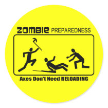 Zombie Preparedness Axes Reload Design