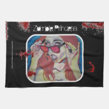 'Zombie Princess' American MoJo Kitchen Towel