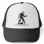 zombie, real zombies don't run hats