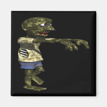 Zombie Refrigerator Magnet