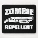 zombie repellent - the shotgun mousepads
