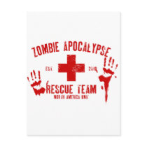 Zombie Rescue Team.png Postcard