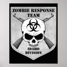 Zombie Response Team: Idaho Division Poster