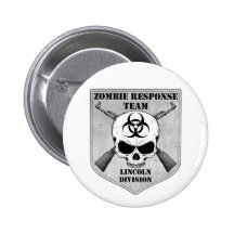 Zombie Response Team: Lincoln Division Buttons
