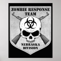 Zombie Response Team: Nebraska Division Poster