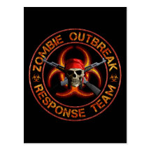 Zombie Response Team Post Card