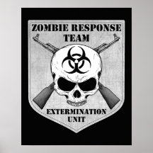 Zombie Response Team Posters