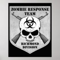 Zombie Response Team: Richmond Division Print
