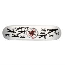 Zombie Response Unit CDC Skateboard Gift