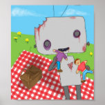 Zombie Robot: Eating Cookies posters