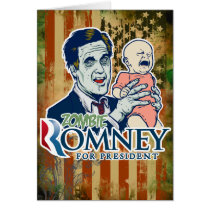 Zombie Romney Card cards