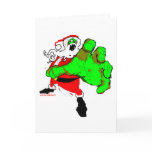 Zombie Santa Card!