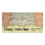 Zombie Skin Halloween PhotoCard Template