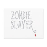 Zombie Slayer Postcards
