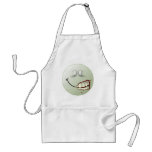 Zombie Smiley Face Aprons