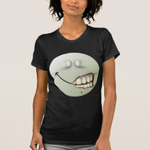 Zombie Smiley Face Tees